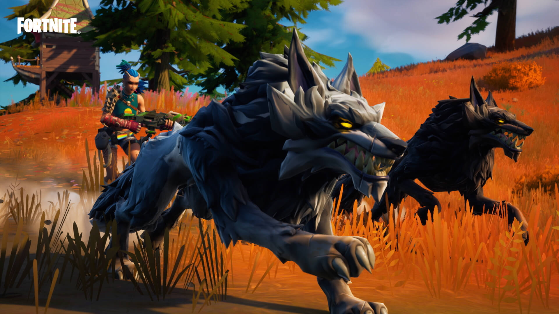 Lobos no Fortnite