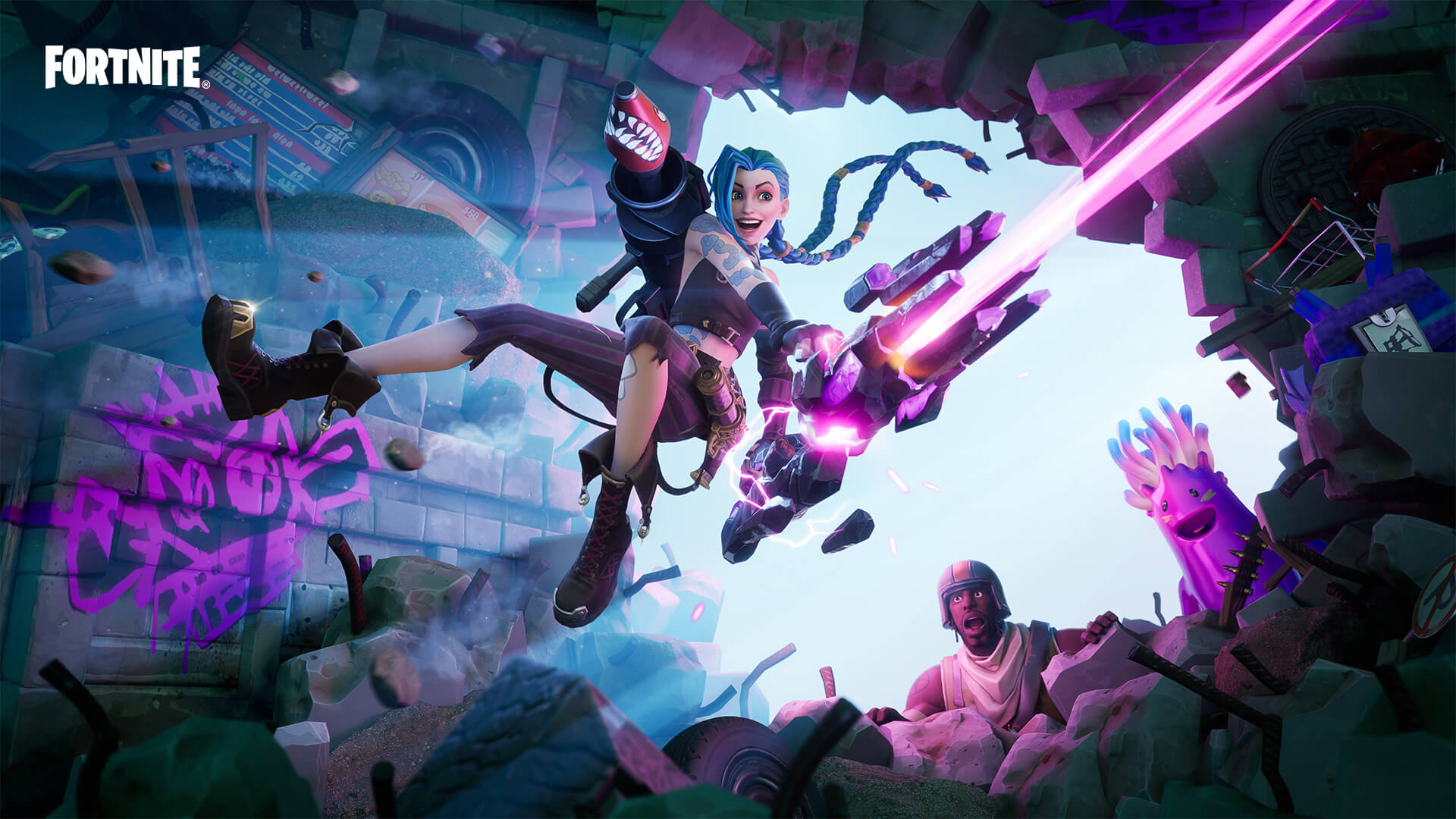 Fortnite Wreaking Havoc Loading Screen