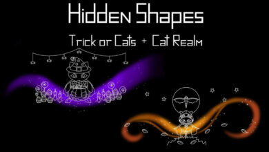 Hidden Shapes: Cat Realm + Trick or Cats|Nickelodeon All-Star Brawl 2