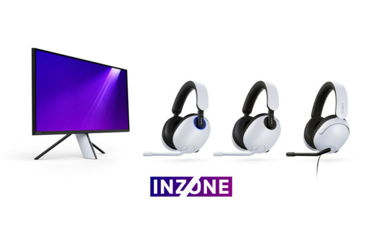 Inzone headsets monitores