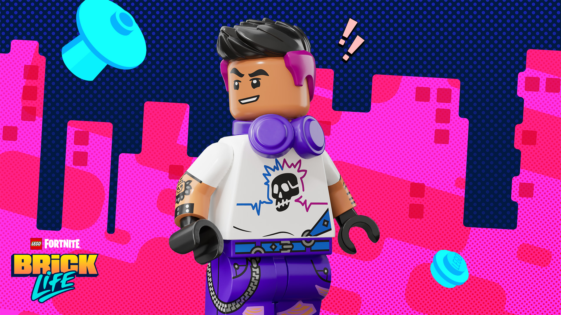 Lego Fortnite Brick Life Chord Kahele Outfit