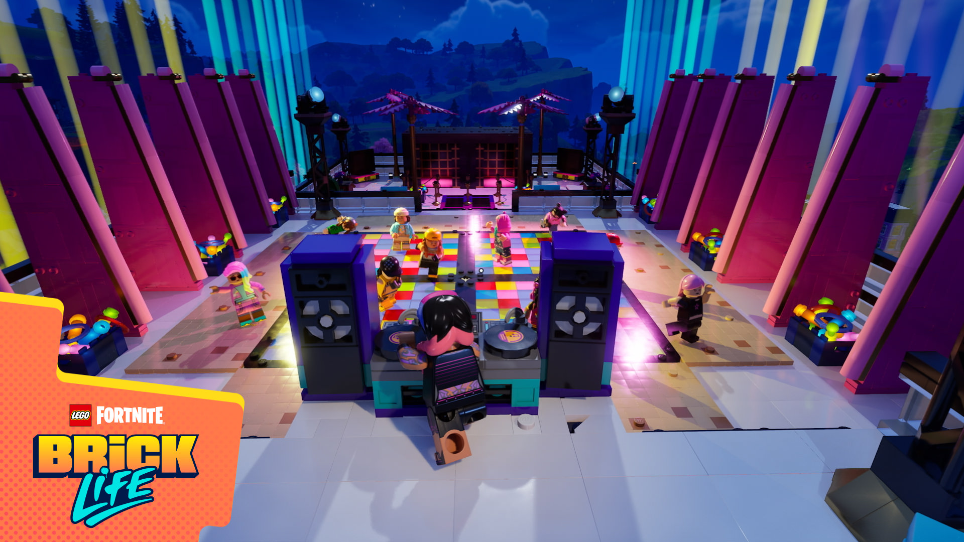 Lego Fortnite Brick Life Dj