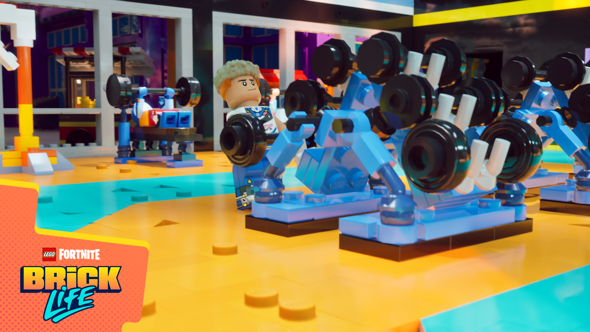 Lego Fortnite Brick Life Gym