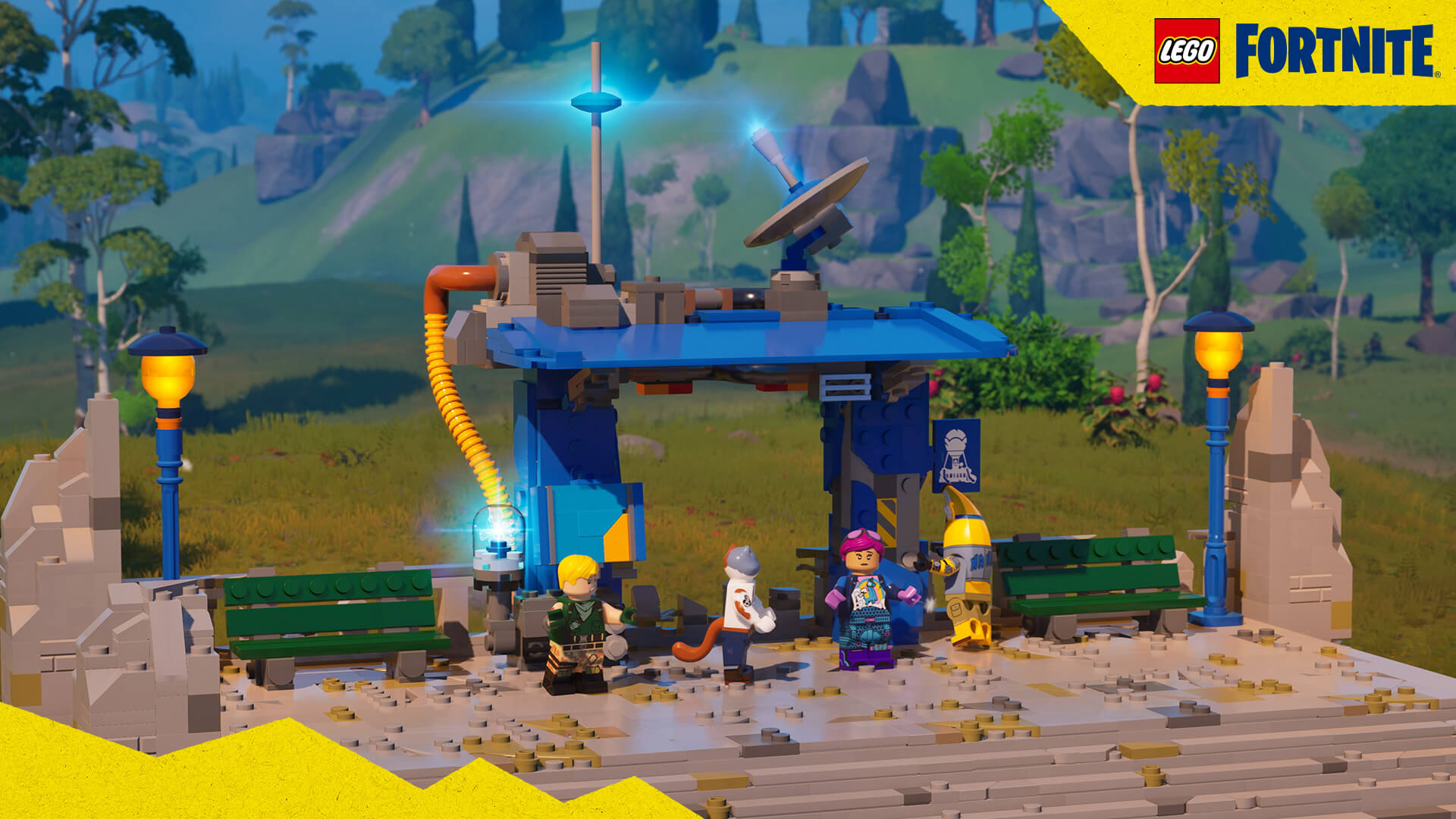 LEGO Fortnite Bus Station