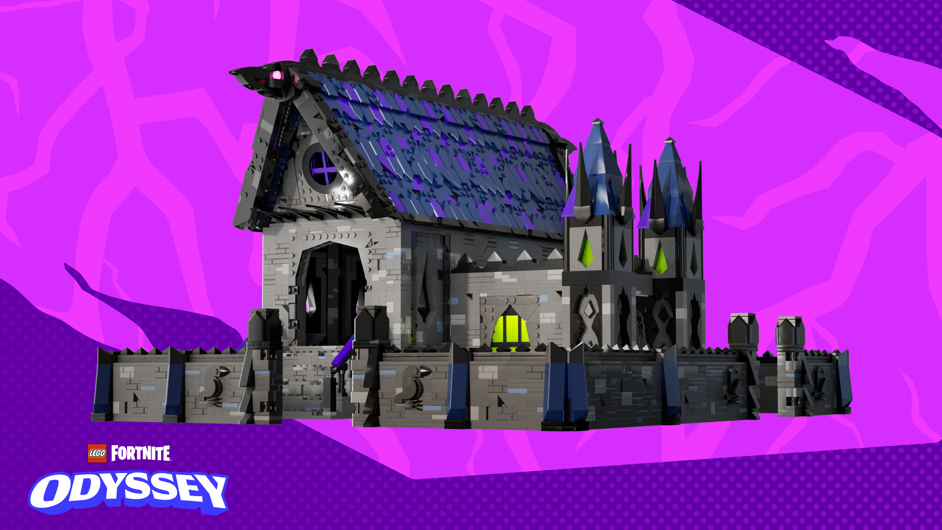 LEGO Fortnite Odyssey Raven's Mausoleum