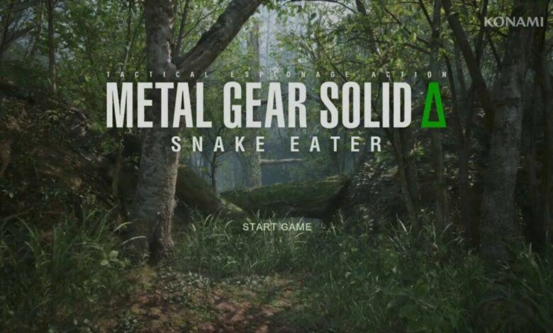 Metal Gear Solid Delta: Snake Eater