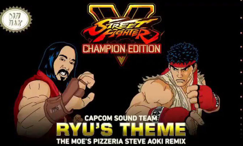 Street Fighter V Steve Aoki