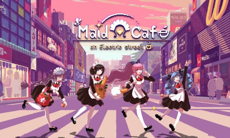 Maid Cafe on Electric Street|Momodora: Moonlit Farewell