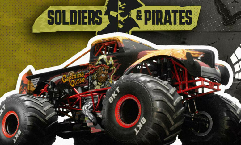 Monster Jam Showdown - Soldiers & Pirates