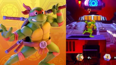 Michelangelo em Nickelodeon All-Star Brawl