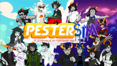 Pesterquest e Hiveswap Friendsim|