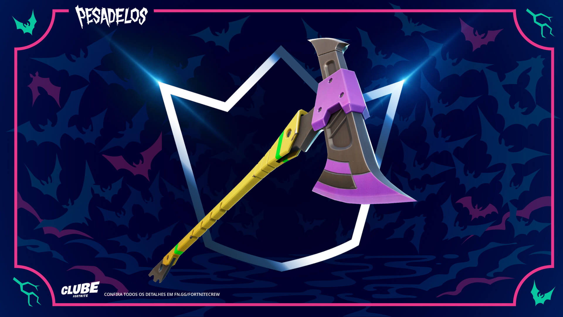 PT BR 18BR Fortnitemares CrewExclusivePickaxe Social