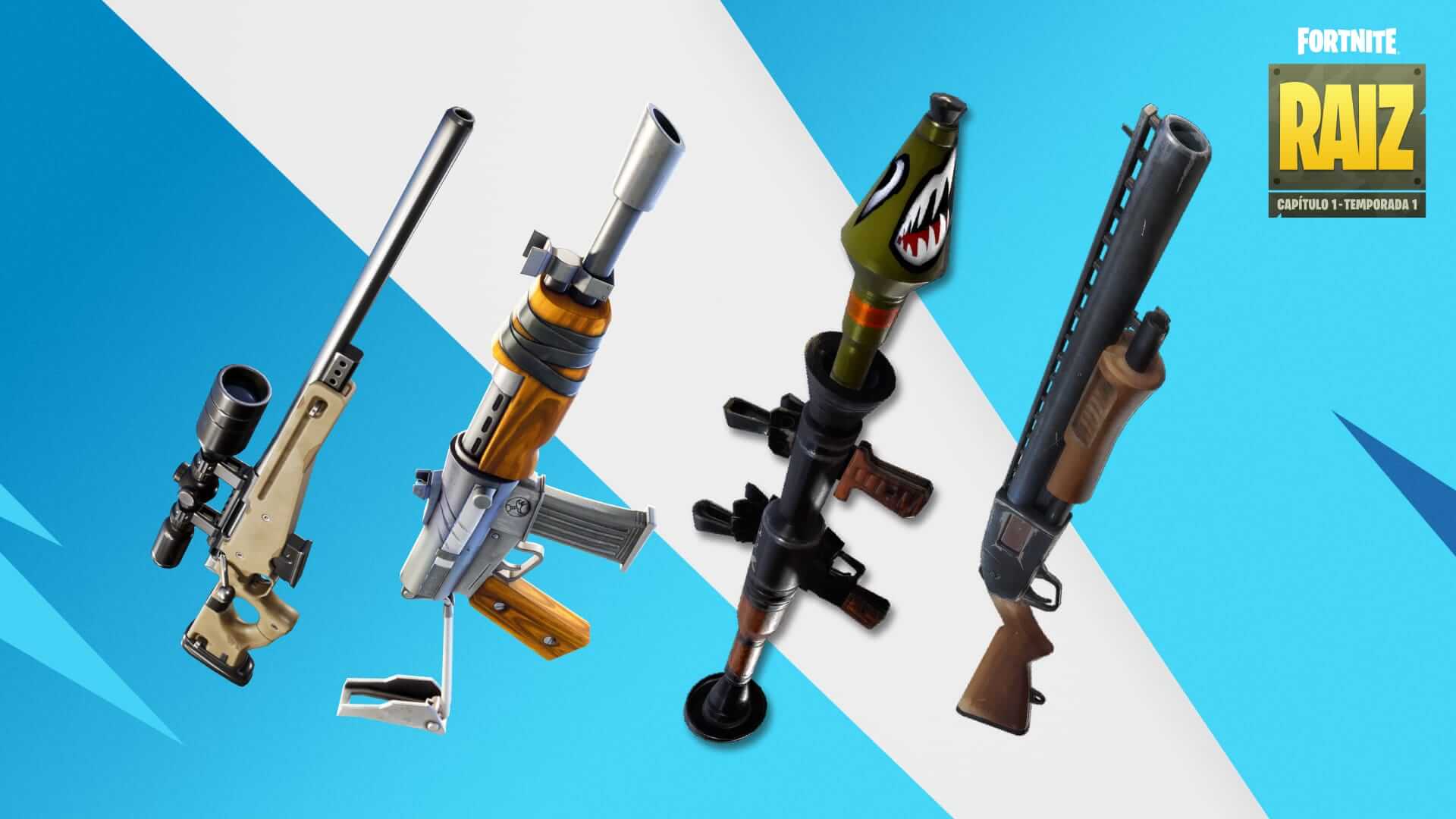 PT BR Fortnite Og Weapons