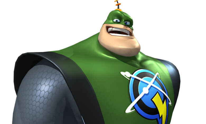 Captain Qwark em Ratchet and Clank