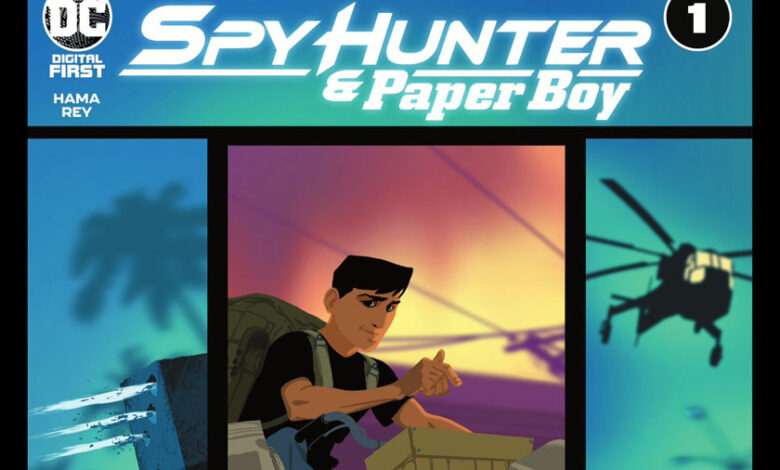 Spy Hunter e Paper Boy|Spy Hunter e Paper Boy