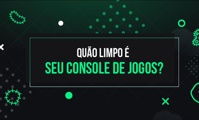 Veja o quão sujo seus controles de videogame podem ficar