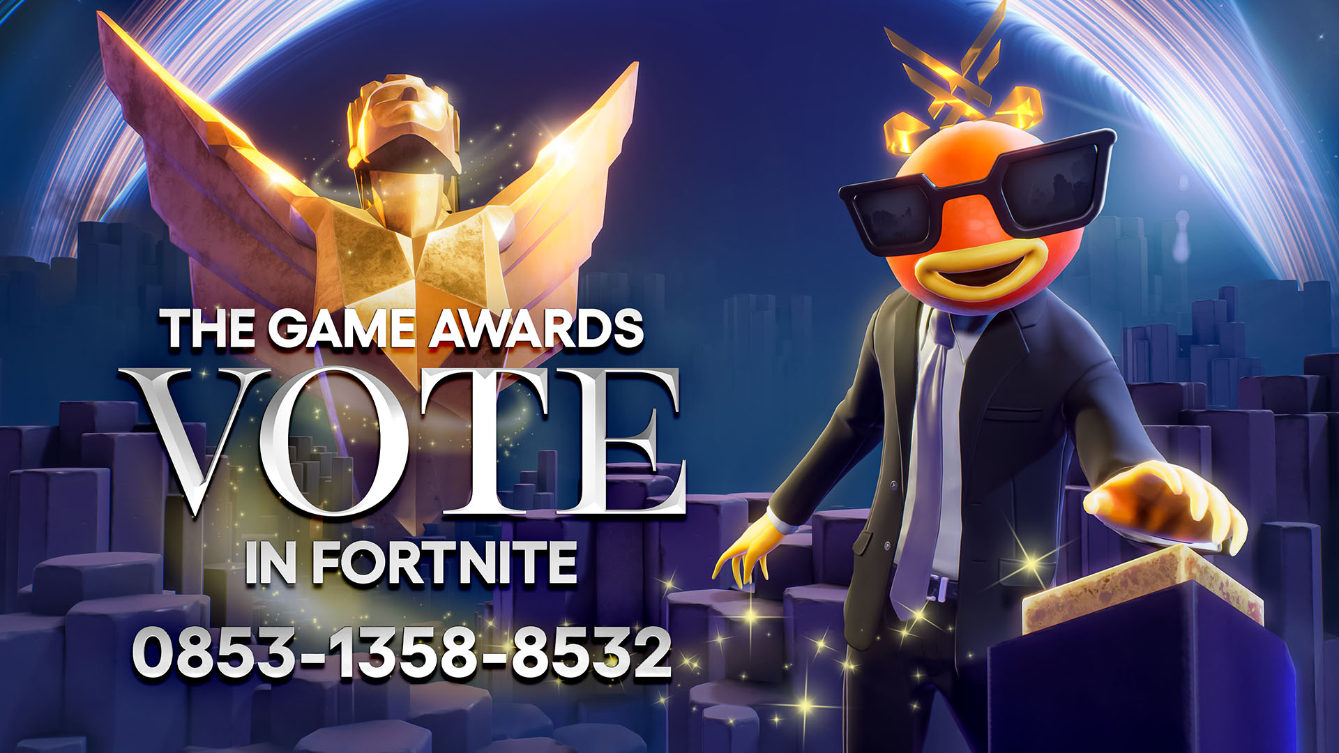 The Game Awards Vote In Fortnite Island