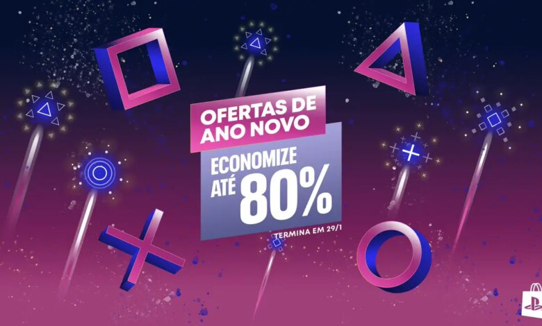 PS Store Ofertas de Ano Novo