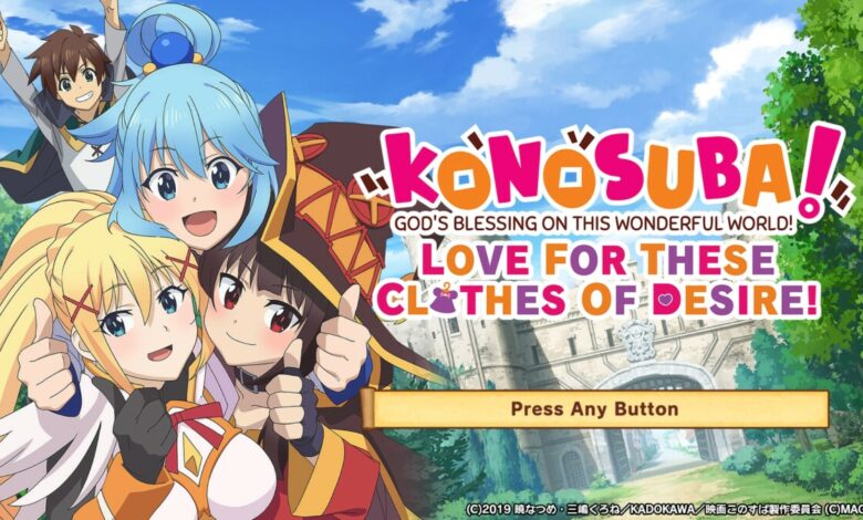 |||||||||KONOSUBA - God's Blessing on this Wonderful World! Love For These Clothes Of Desire!