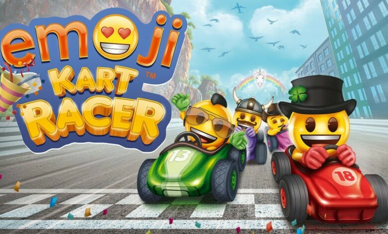 emoji Kart Racer|