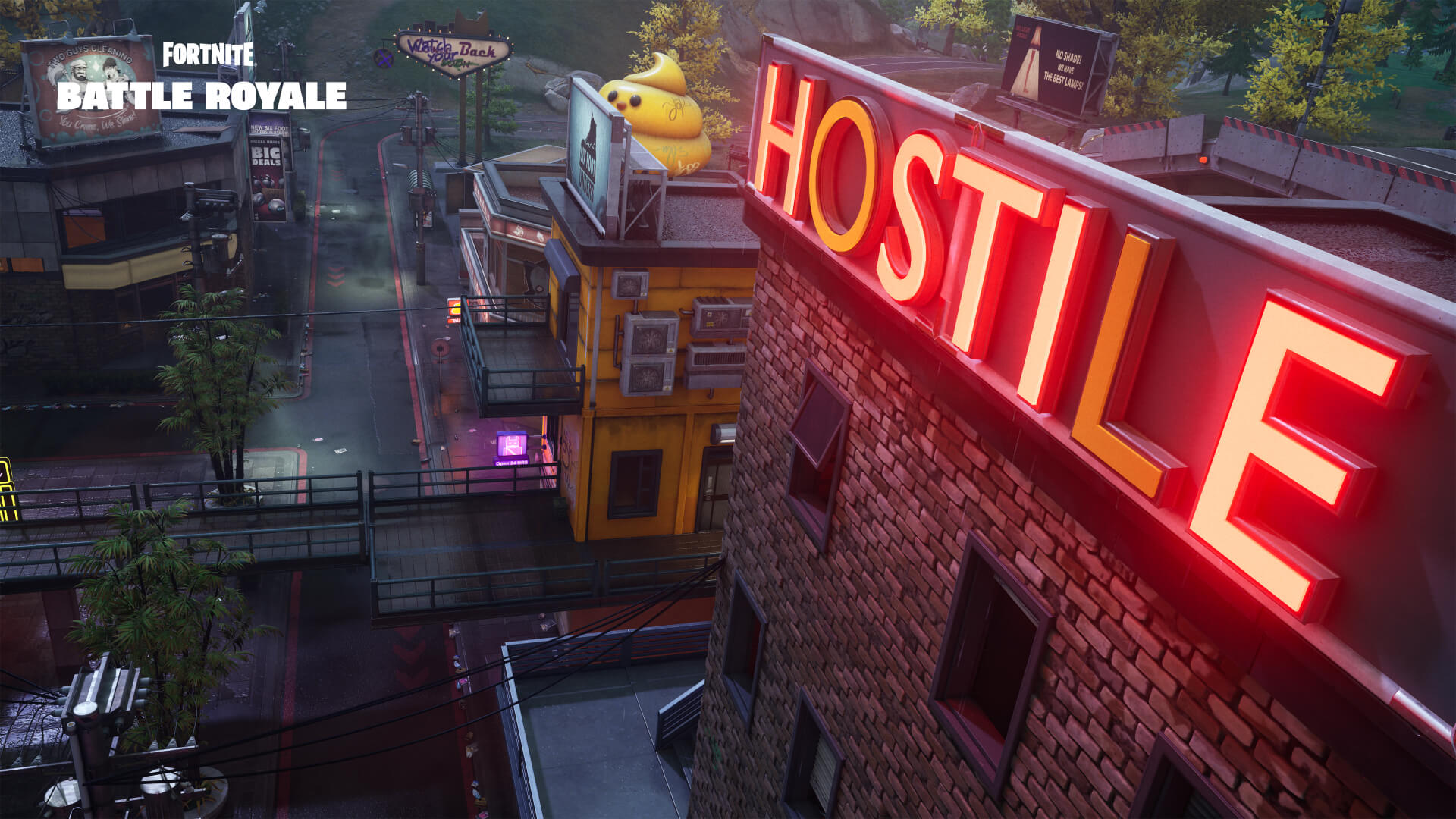 Cidade do Crime — Battle Royale do Fortnite: Fora da Lei