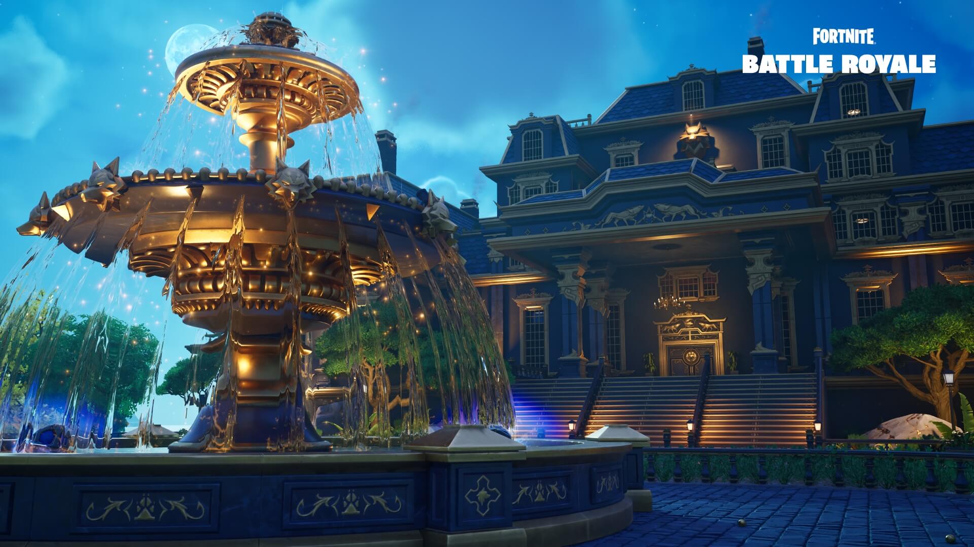 Exterior do Lar Licantropo — Battle Royale do Fortnite: Fora da Lei